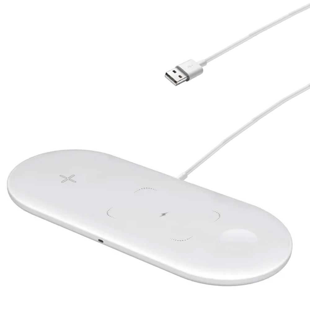 3-in-1 ワイヤレス充電パッド 急速充電ドックステーショ - Smart Home Iot のレビューと価格