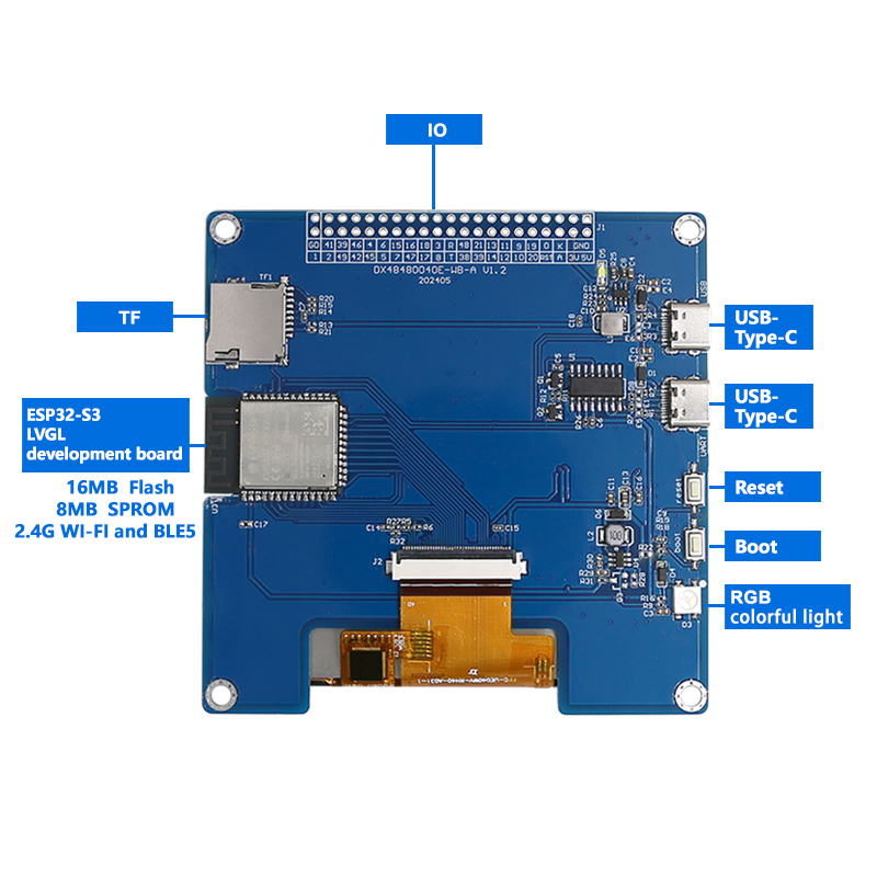 4 インチ 480 × 480 IPS TFT スクエアディ - Smart Home Arduino のレビューと価格