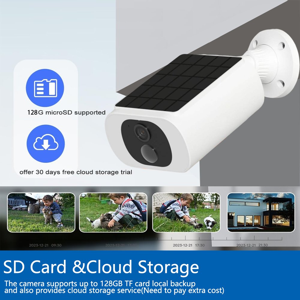 Tuya 5MP ソーラーセキュリティカメラワイヤレス屋外  - Smart Home Outdoor Camera のレビューと価格