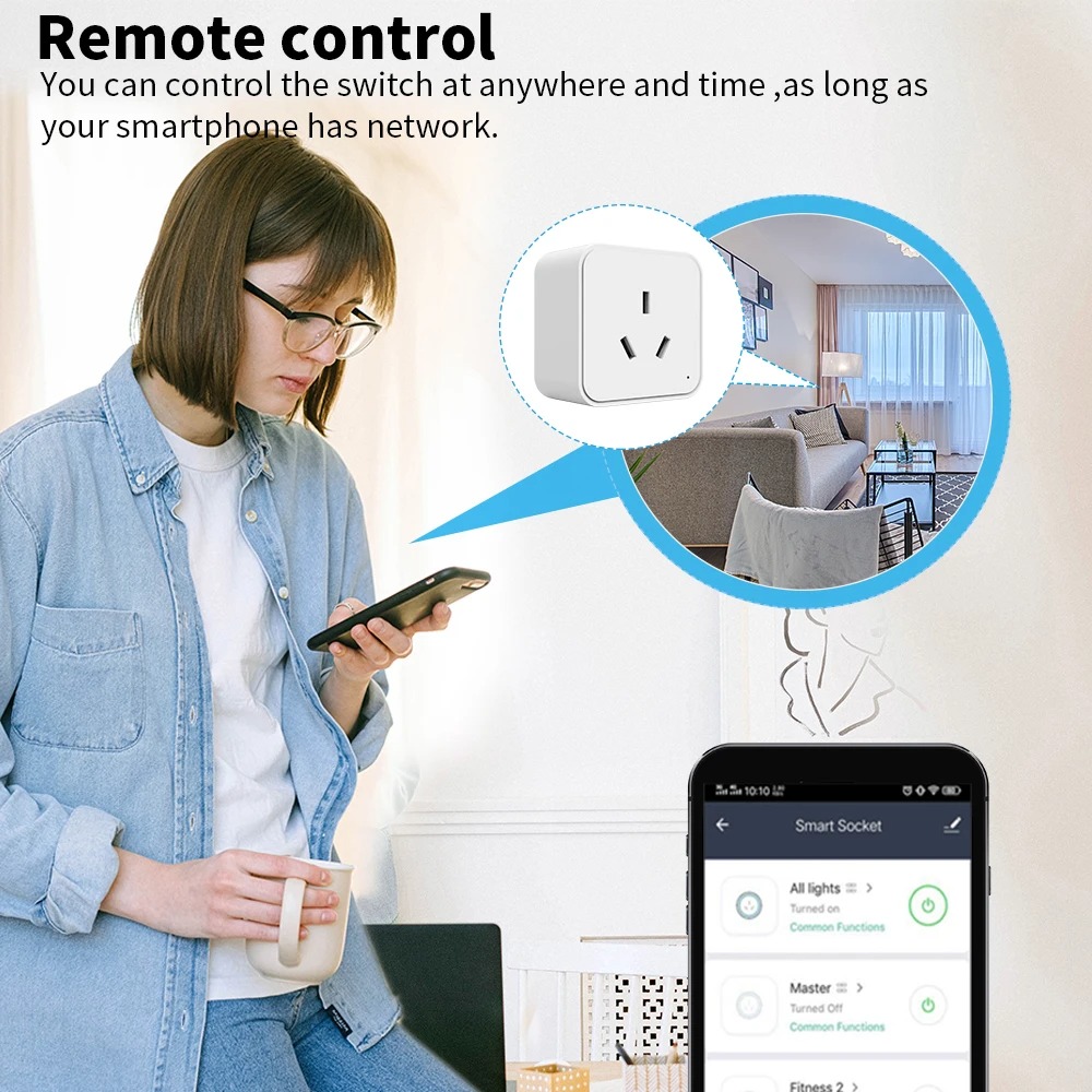 Tuya Zigbee 3.0スマートソケット（AU規格）エ - Smart Wall Socket のレビューと価格