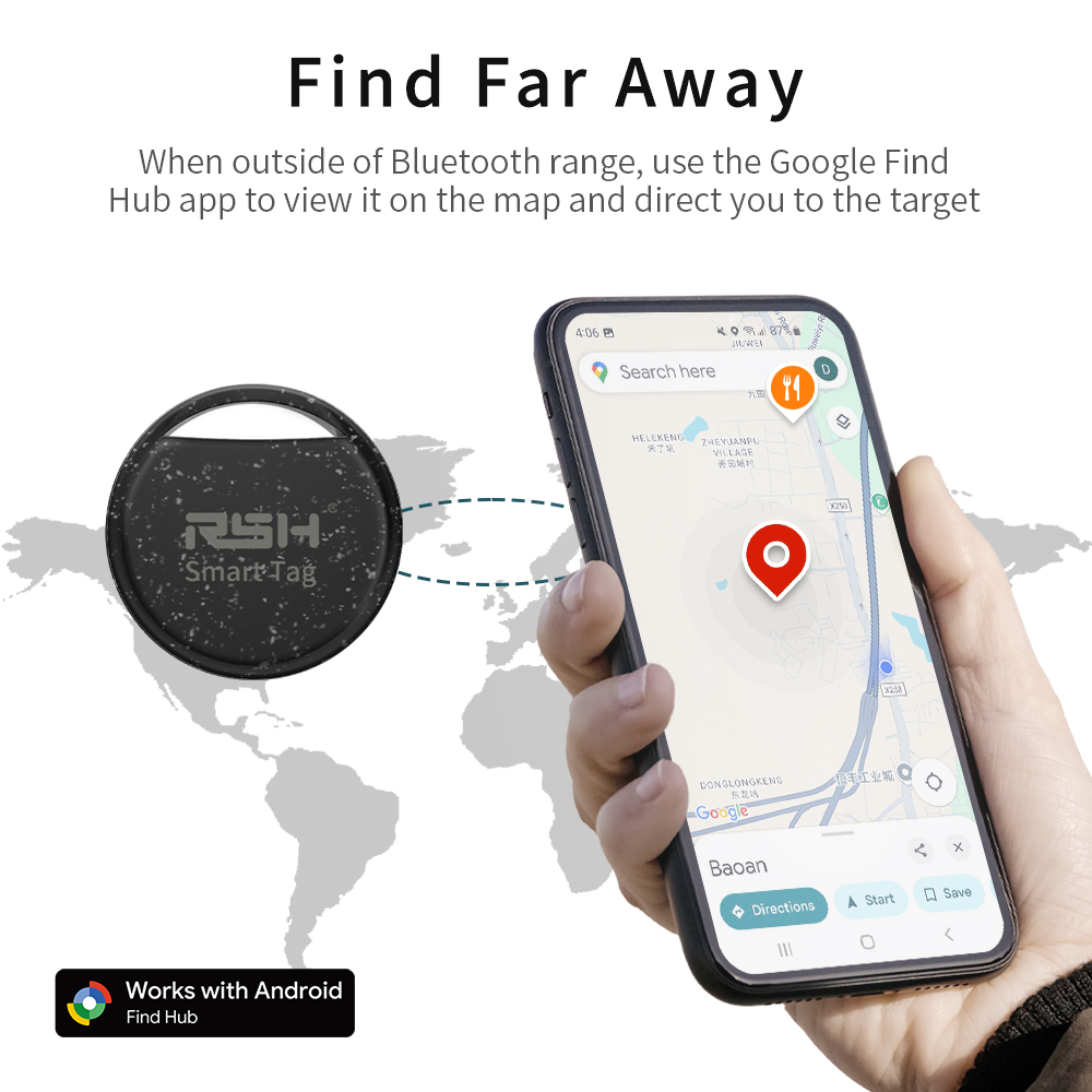 RSH 4個 スマートホームトラッカー ペット 財布 荷物ロ - Smart Home Hub Samsung のレビューと価格
