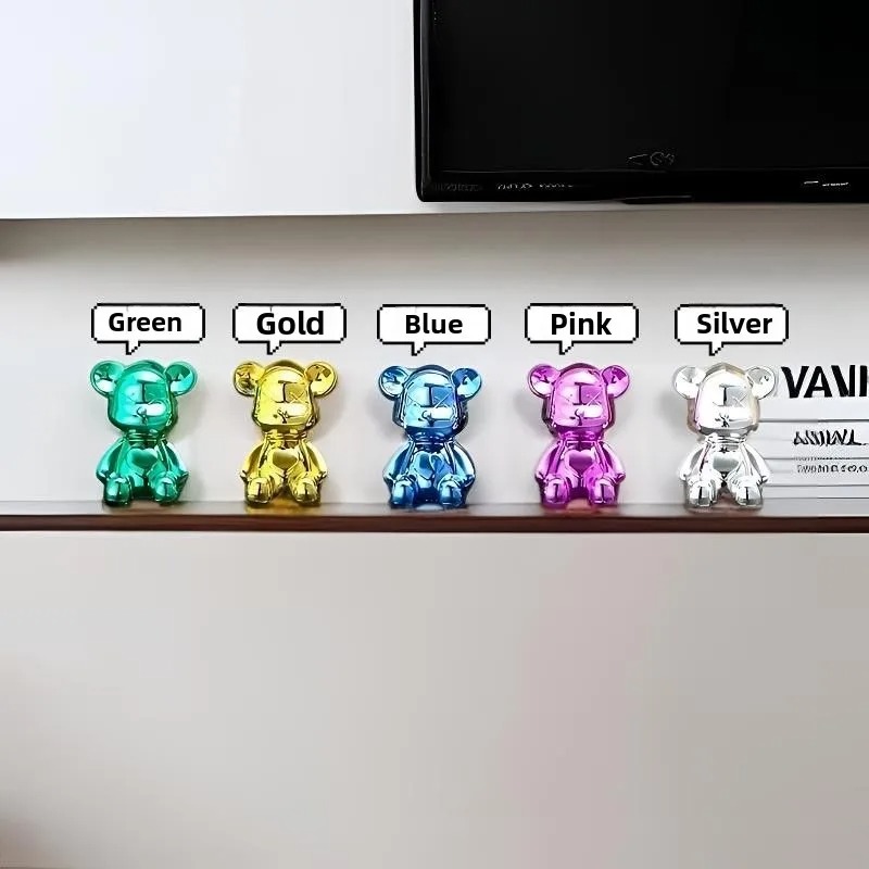 高級電気メッキバイオレントベアリビングルームカーオーナメント - Smart Home Samsung のレビューと価格