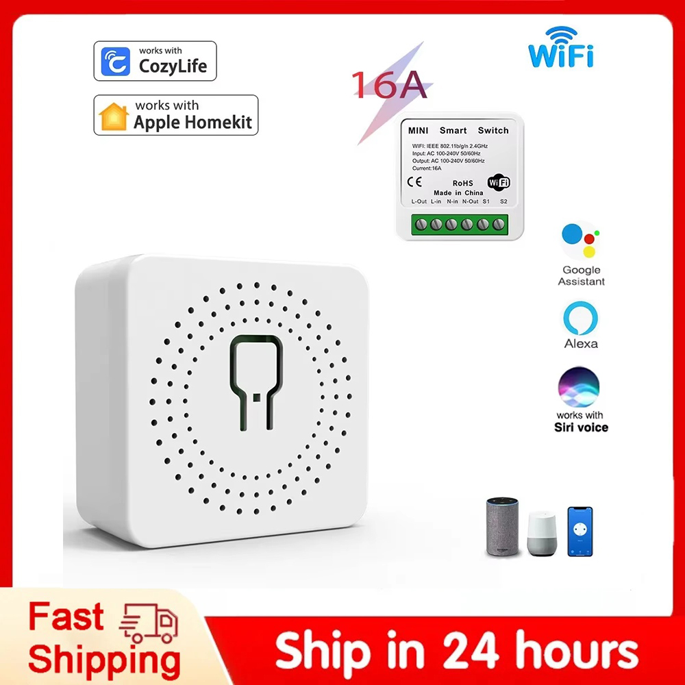 Siri-ミニWi-Fiリレーブレーカ,スマートスイッチ,ワ - Smart Home Dashboard のレビューと価格